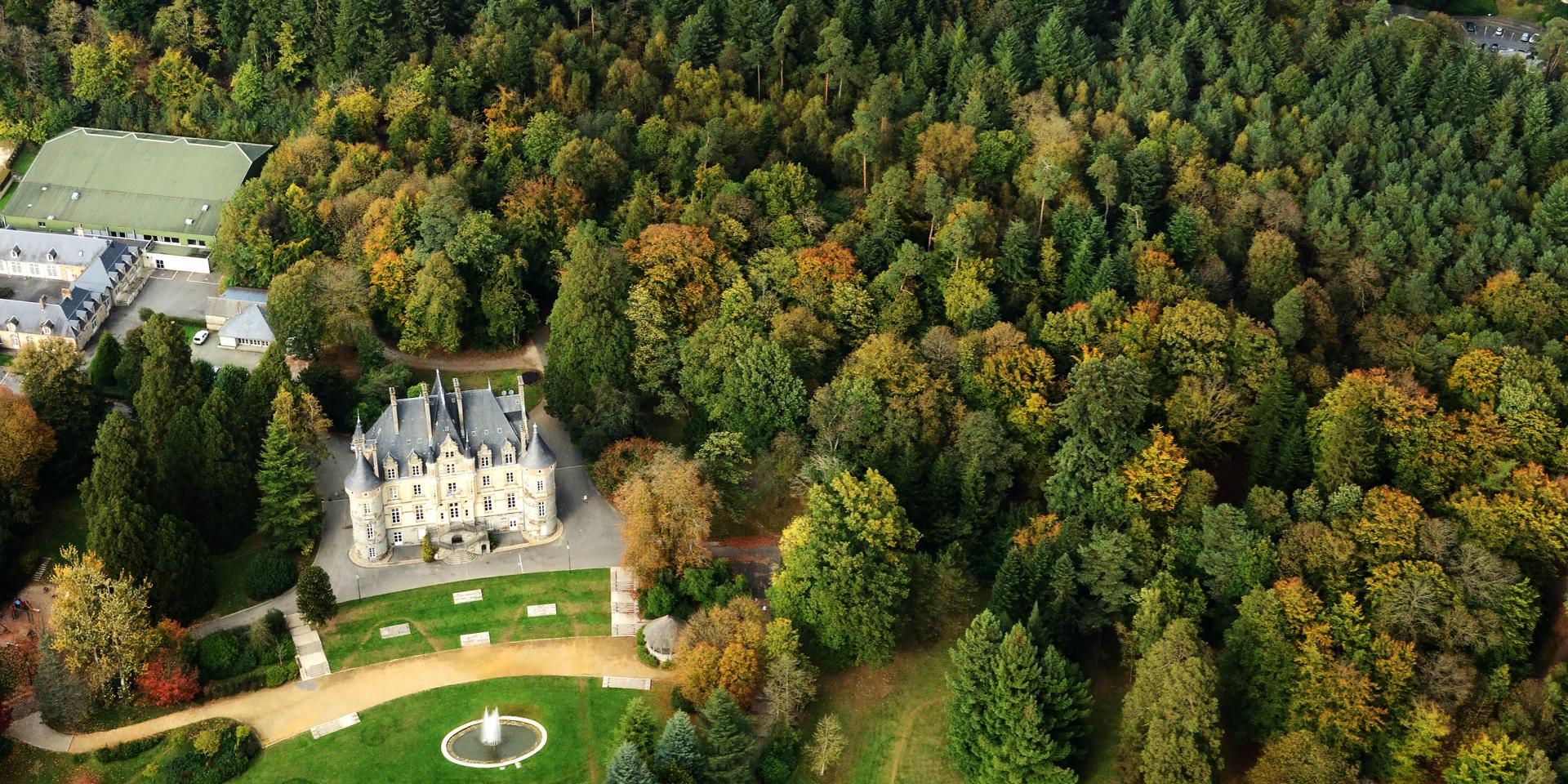 La visite du château Bagnoles de l'Orne La visite du château Bagnoles de l'Orne