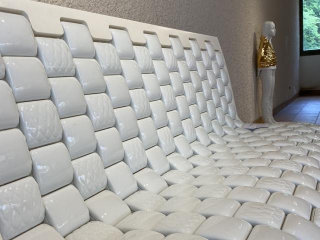 Bagnoles Orne Bebagnoles Festival Ceramique Oeuvre Banc Marc Aurel