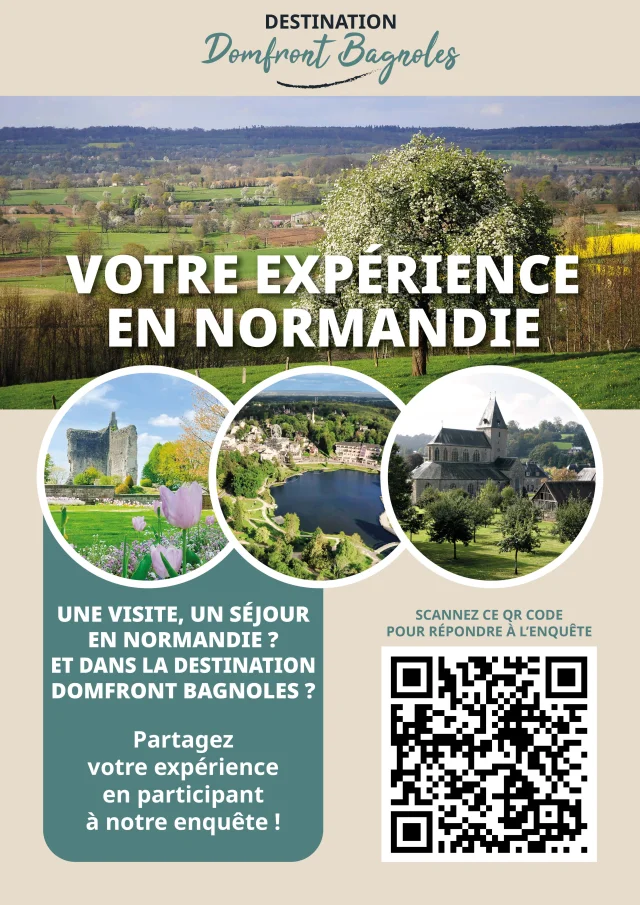 Enquete Touristique Normandie Clientele Destination Domfront Bagnoles Bocage